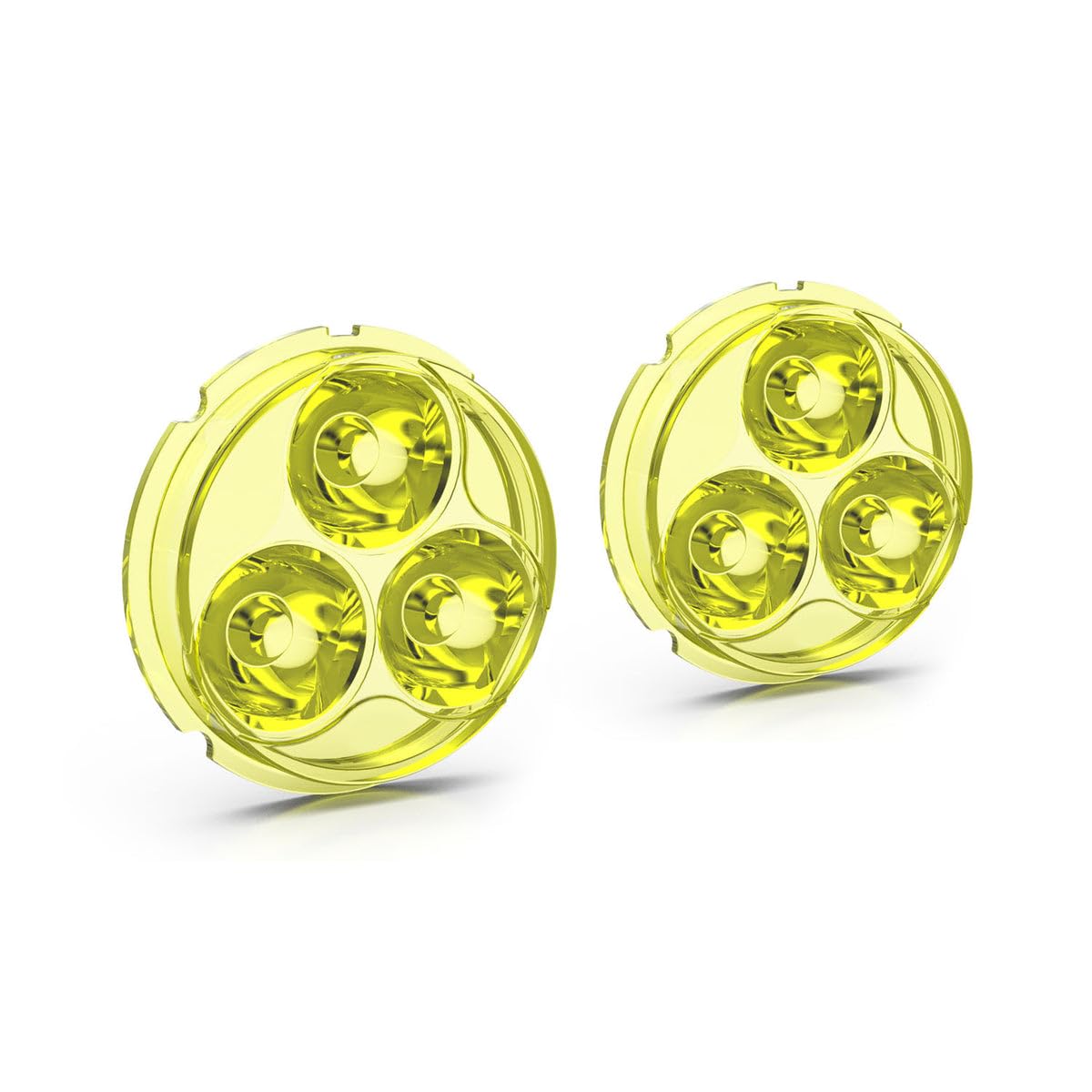 Pair of Vision X Lighting Cannon Race 3 SPOT Selective Yellow Lenses