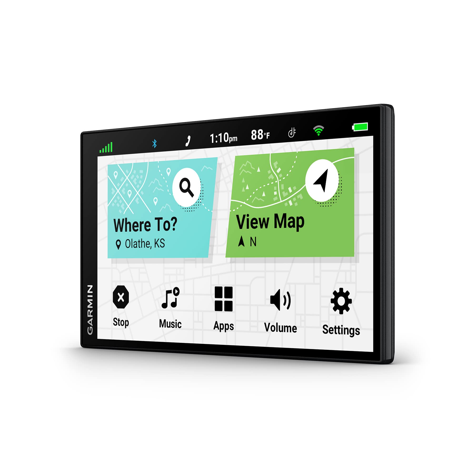DriveSmart Garmin 76, 7-inch Car GPS Navigator with Bright, Crisp High-Resolution Maps and Garmin Voice Assist