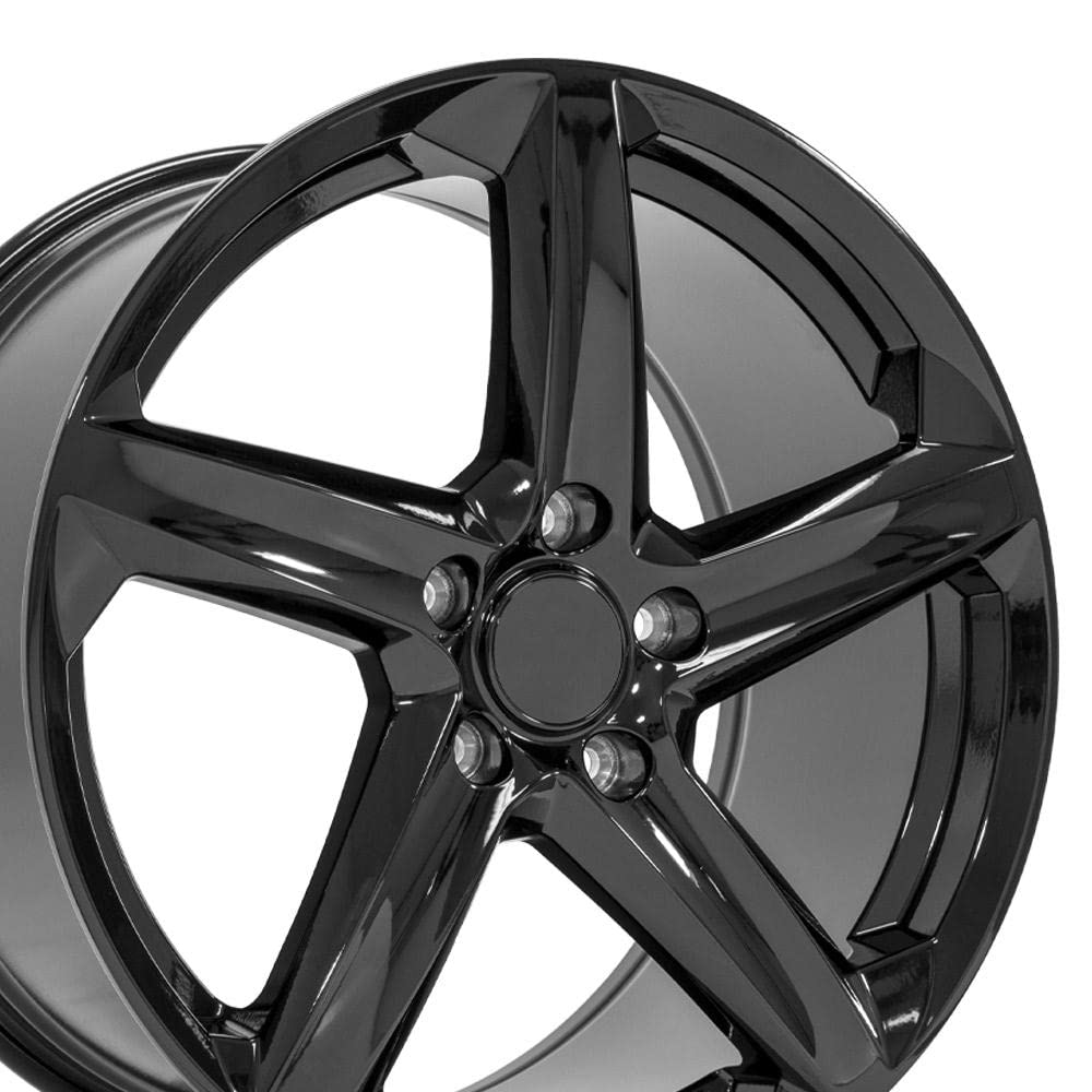 CV02C OE Wheels 19" Replica Wheel Fits Chevrolet C7 Corvette 19X10 Gloss Black Wheel 5475-73B