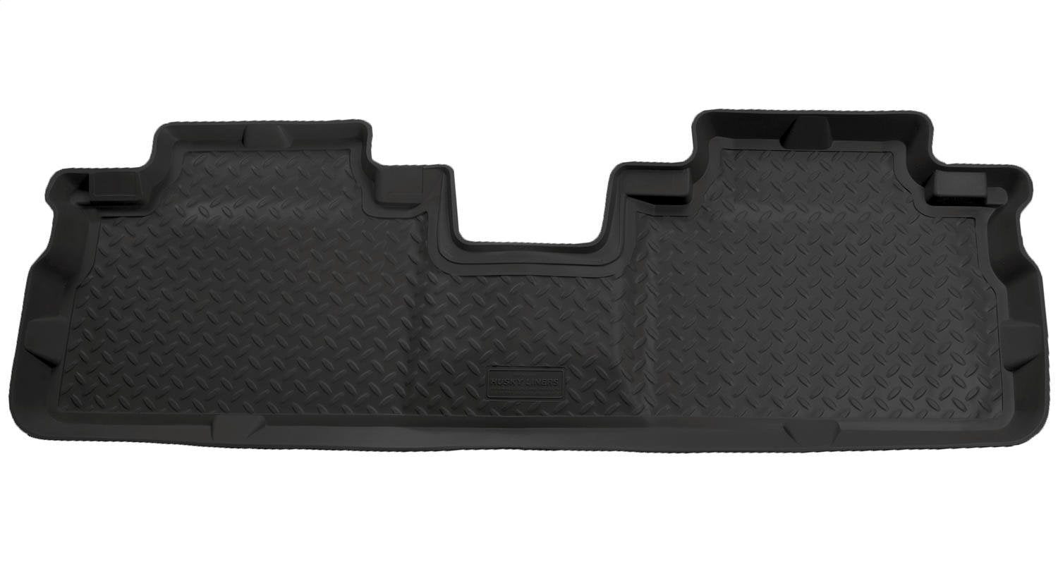 Husky Liners Series Classic Style | 2001 - 2008 Ford Escape, 2001 - 2006, 2008 Mazda Tribute, 2005 - 2008 Mercury Mariner | 2nd Seat Floor Liner, Black | 63171