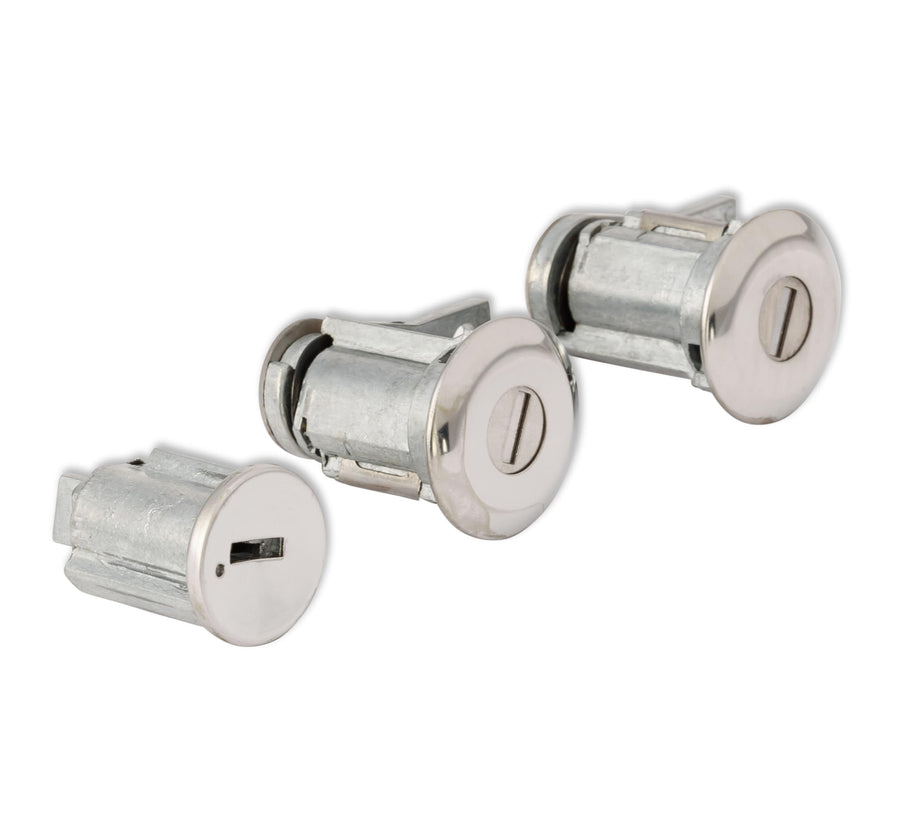 Door Lock and Ignition Set Scott Drake Compatible with 1965-1966 Ford Mustang, Model C5DZ-6222050-A