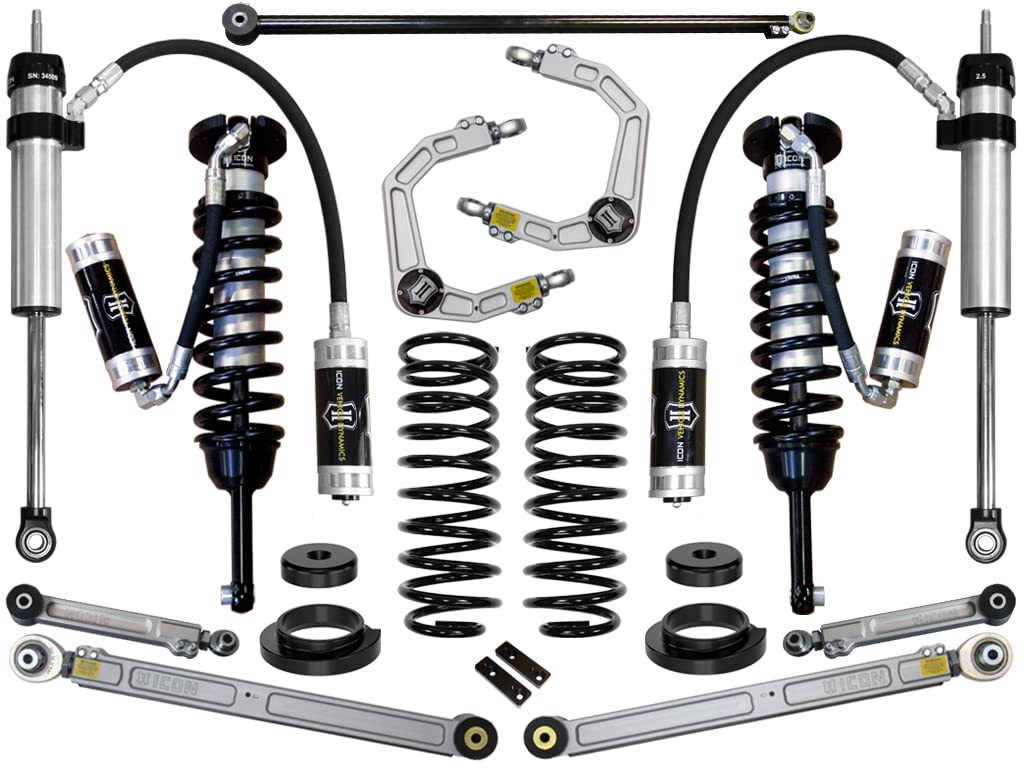 0-3.5" Lift, ICON Stage 6 Suspension System, Billet UCA, Compatible with 2003-09 Lexus GX470, K53176