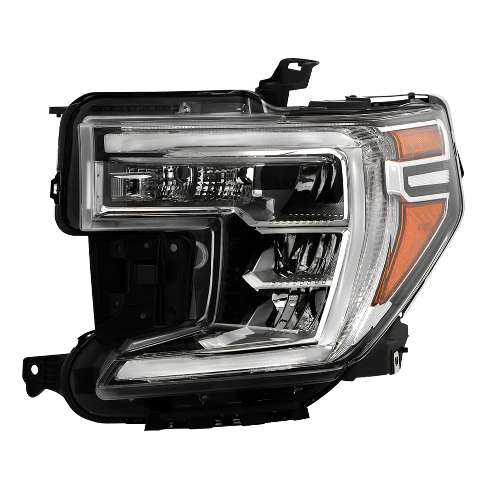 GMC Sierra 1500 Spyder (POE) 19-22 Halogen Signal w/LED high Low Beam Headlight - OE Left