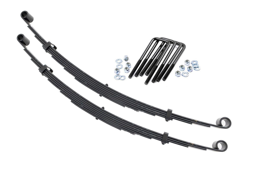 4" Rough Country Front Leaf Springs for 1977-1979 Ford F-250-8013Kit