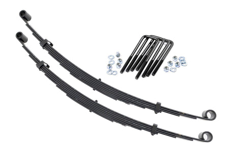 4" Rough Country Front Leaf Springs for 1977-1979 Ford F-250-8013Kit