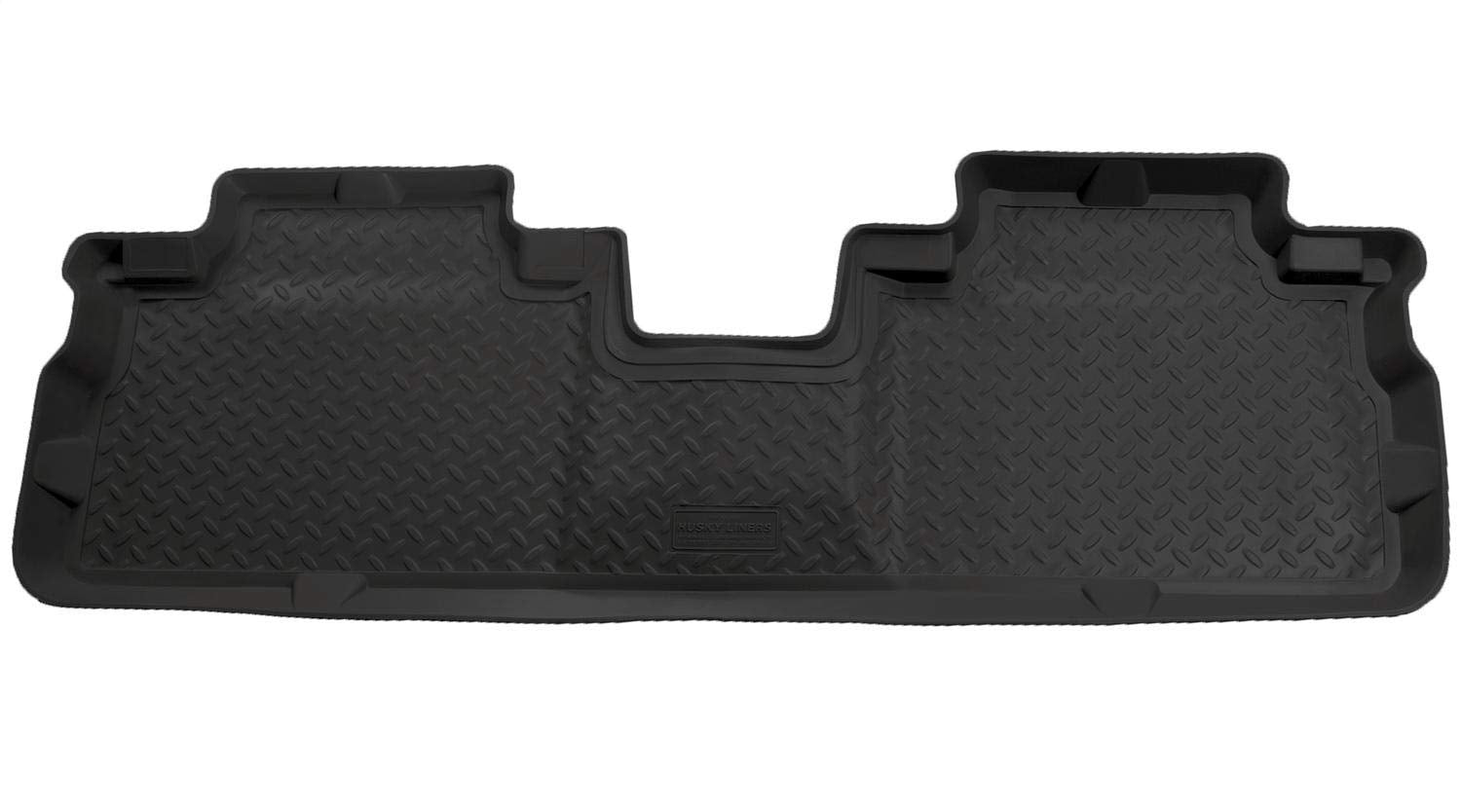 Husky Liners Series Classic Style | 2001 - 2008 Ford Escape, 2001 - 2006, 2008 Mazda Tribute, 2005 - 2008 Mercury Mariner | 2nd Seat Floor Liner, Black | 63171