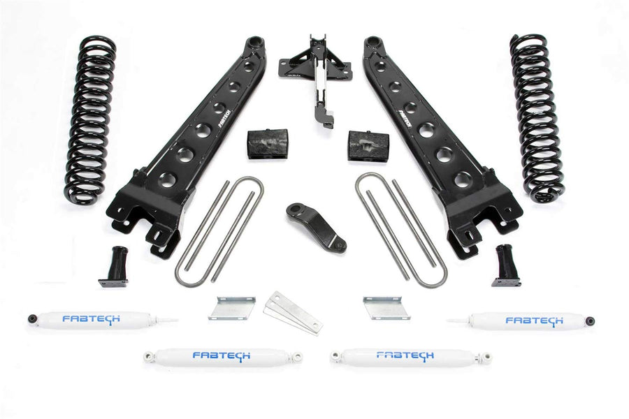 Fabtech Radius Arm Lift System K2335 6 in. Lift w/Coils And Performance Shocks