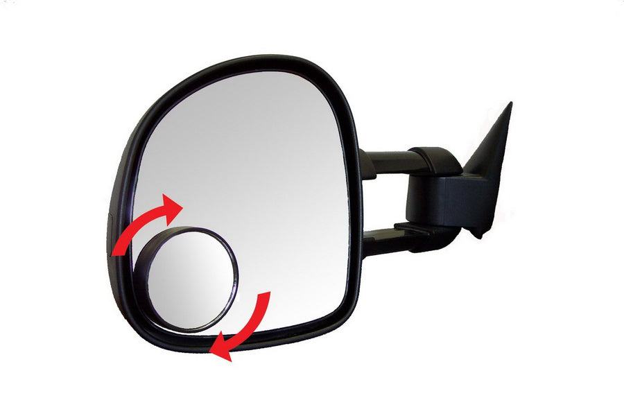 CIPA Red Tinted 2" Stick-On Convex 49112 HotSpot Mirrors