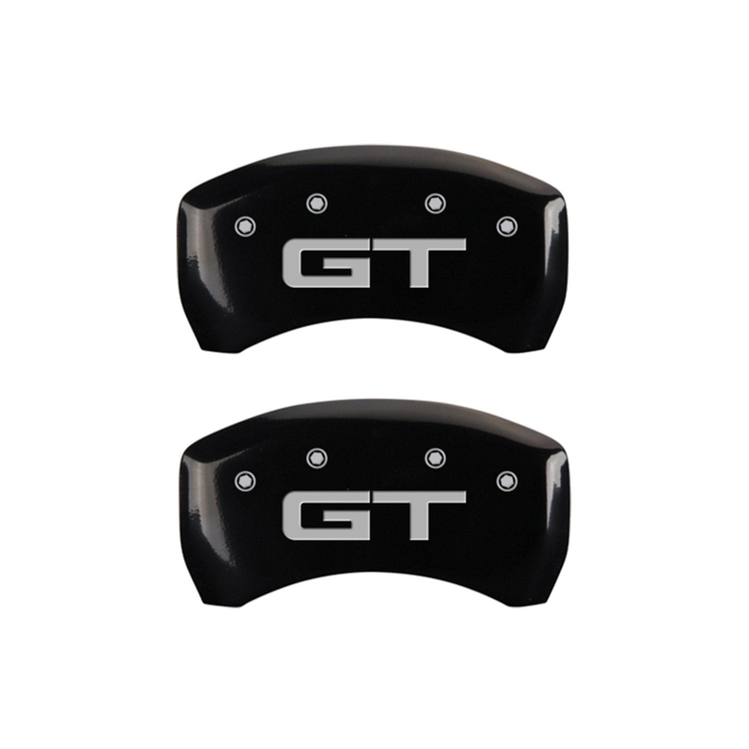 Brake Caliper Covers MGP - 2015-2023 Ford Mustang - Front and Rear Set - Black