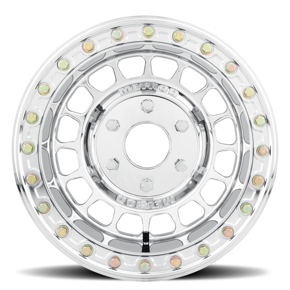 Method Race Wheel 15x10" UTV Beadlock 6x5.5, 0mm offset 5.57" Backspace, MR413510601155B