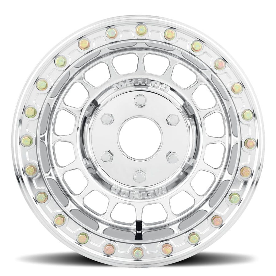 Method Race Wheel 15x10" UTV Beadlock 6x5.5, 0mm offset 5.57" Backspace, MR413510601155B