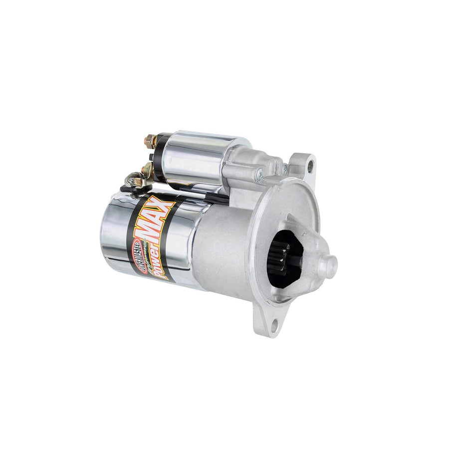 Str PowerMAX Powermaster Ford [SB] 2 Ear MTG All M/T w/164T Flyw 3/8" Depth Chrome w/Natural DE