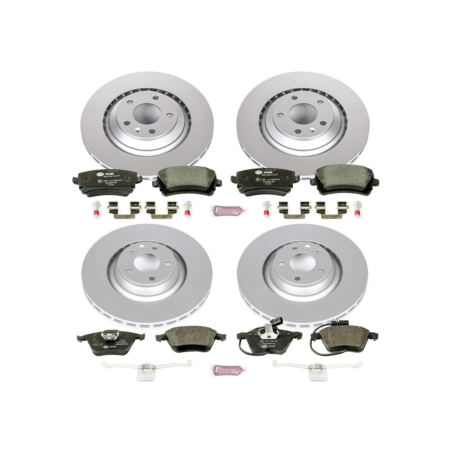 Euro-Stop Power Stop Brake Kit For Audi A6 2006, Audi A6 Quattro 2005-2011 [Model Specific]