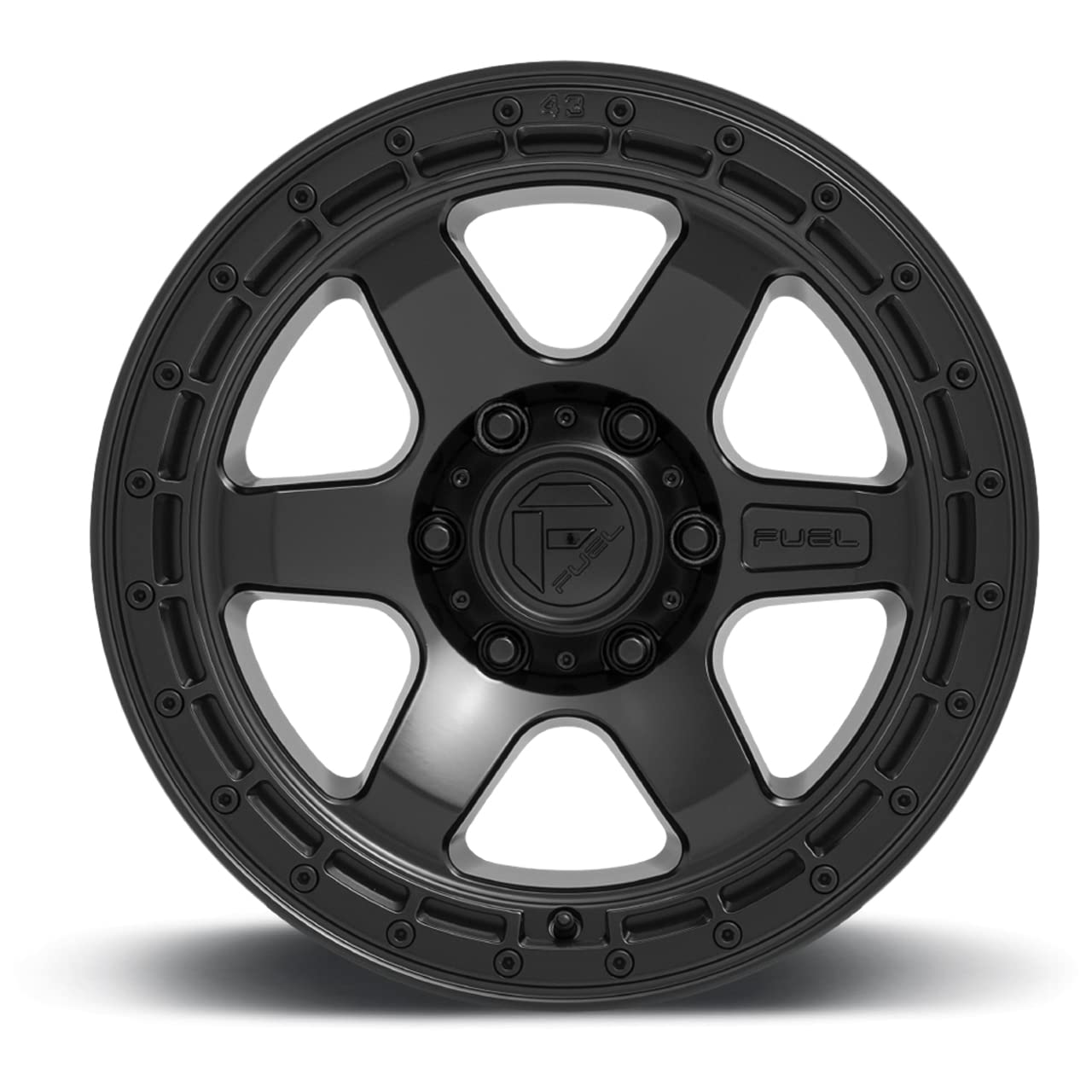 D750 Fuel 18X9 6X120 MT-BLK-BLK-RG 01MM - D75018909450
