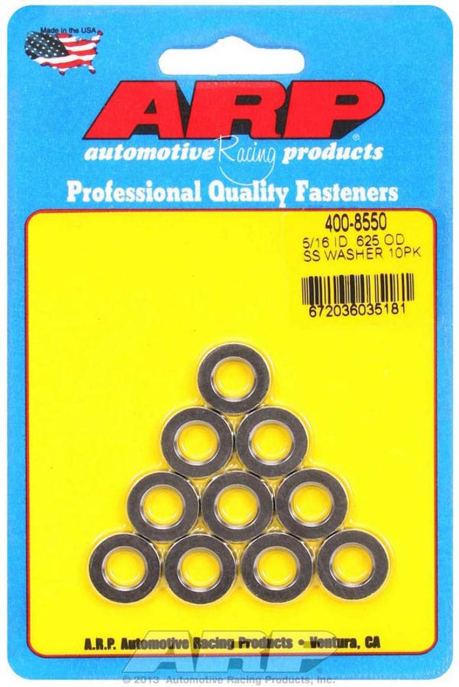 ARP 5/16 S/S FLAT WASHERS - 400-8550