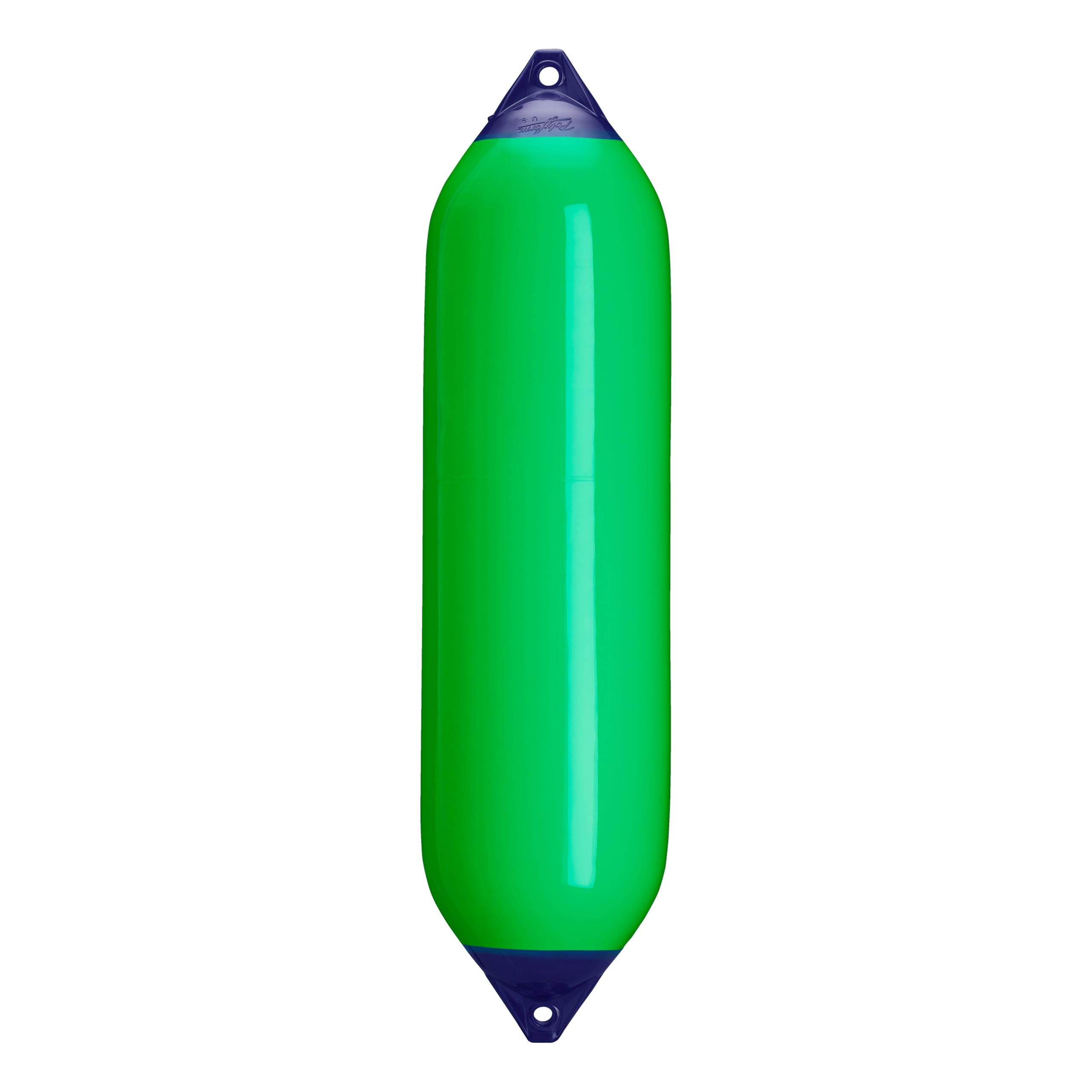 F-8 Standard Polyform Boat Fender Blue Ropehold - Green