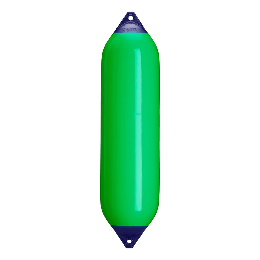 F-8 Standard Polyform Boat Fender Blue Ropehold - Green