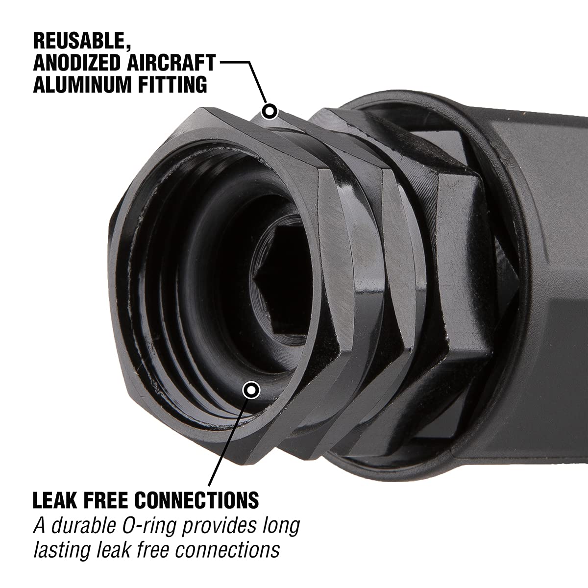 Pro Flexzilla Water Hose Reusable Fitting, Male, 5/8 in. - RP900625M