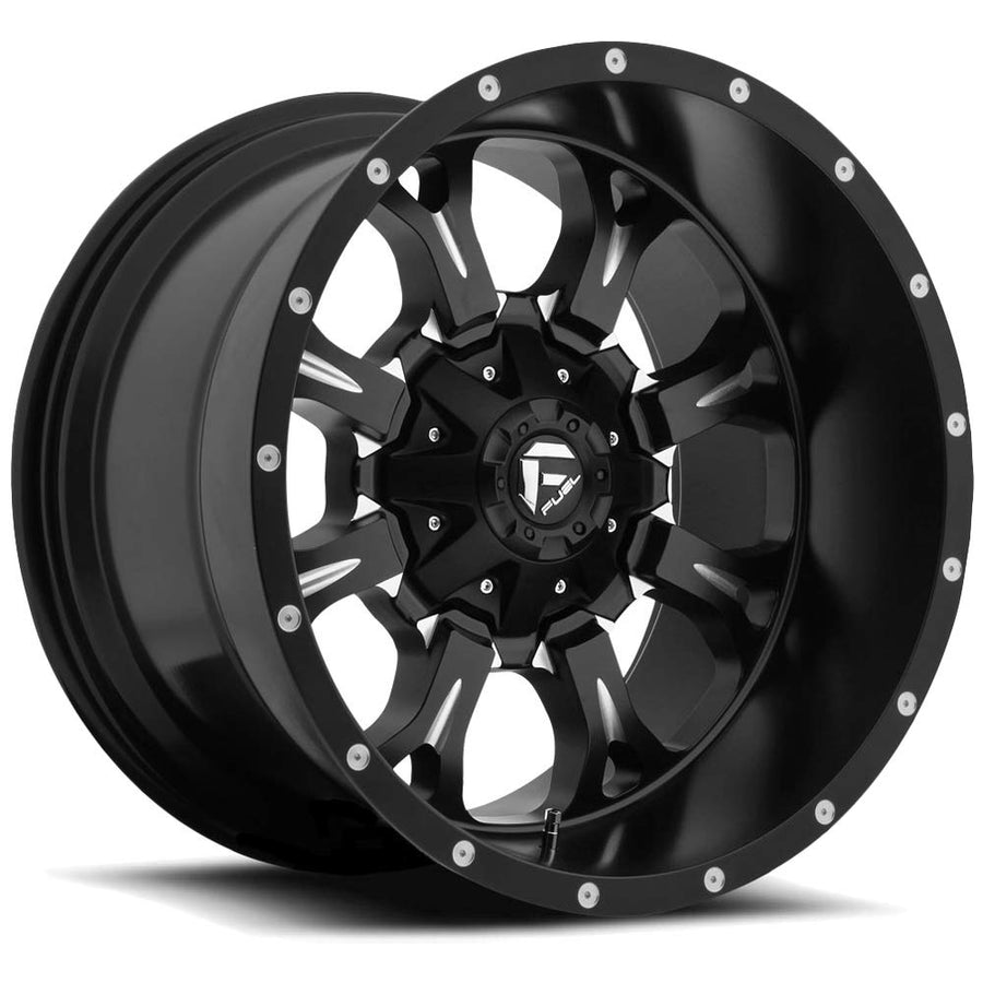 D517 Fuel Offroad Black Wheel with Painted and tpms (20 x 12. inches /8 x 165 mm, -44 mm Offset)