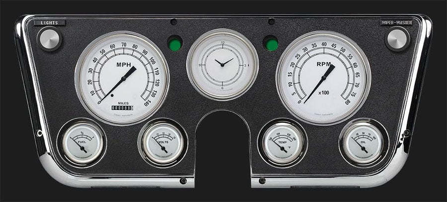 Classic Instruments Classic White Gauge Set CT67CW 1967-1972 Chevy/Gmc Truck