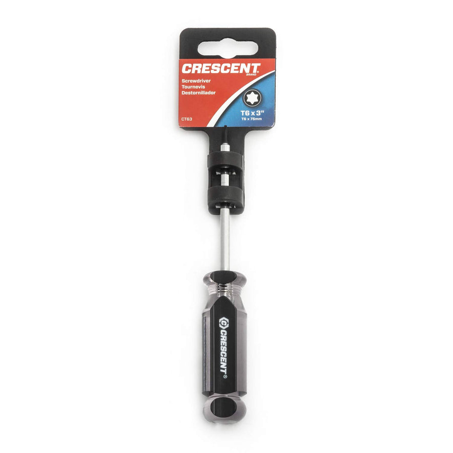 CT63 Crescent T6 x 3" Torx® Acetate Screwdriver