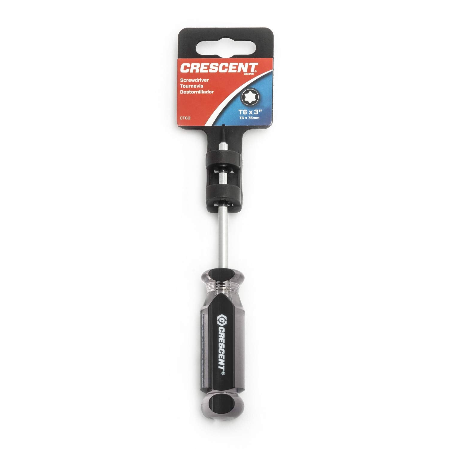 CT63 Crescent T6 x 3" Torx® Acetate Screwdriver