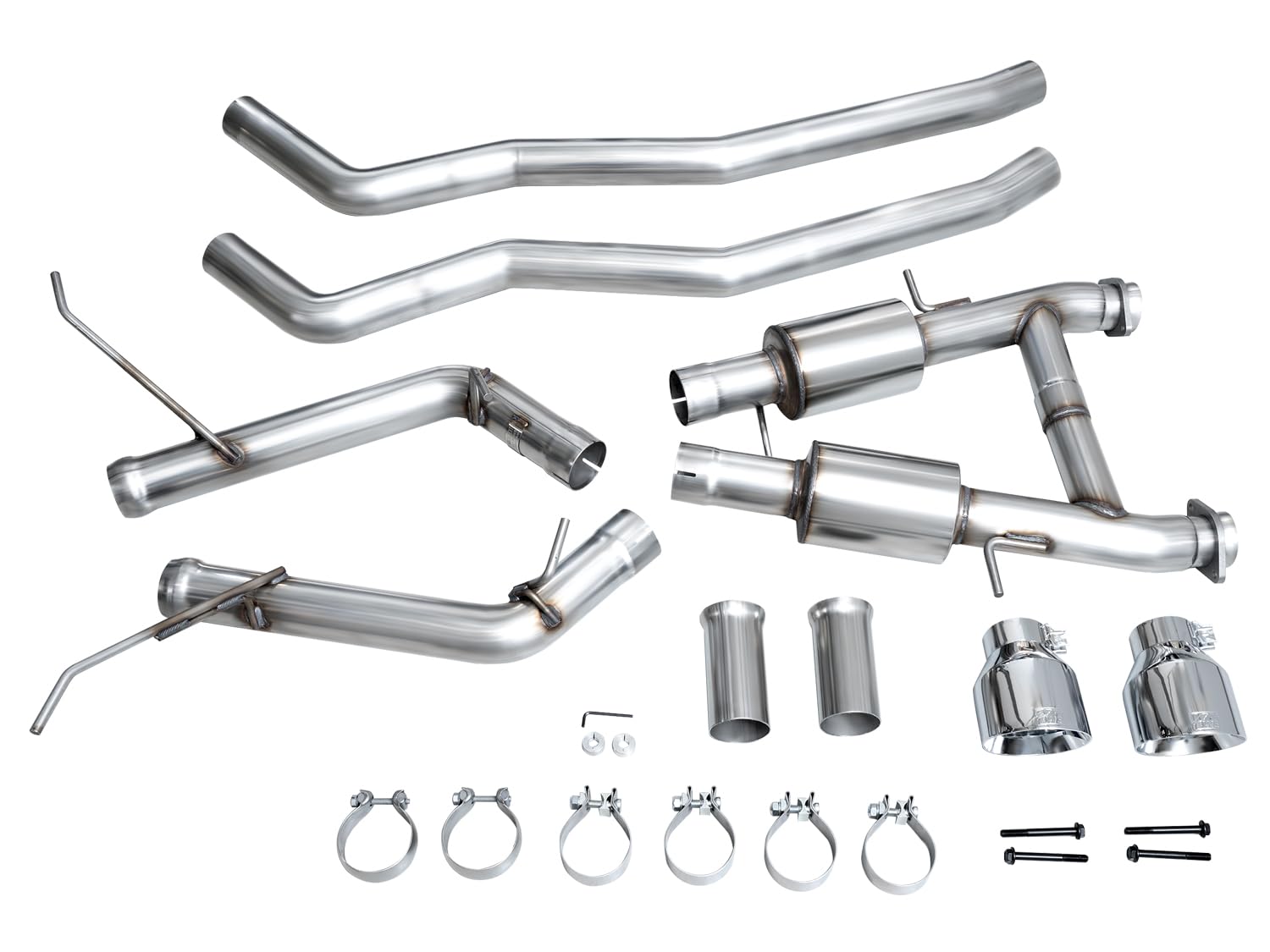 Track Edition AWE Tuning 5.7L Exhaust for 11-24 Dodge Durango with Chrome Silver Tips