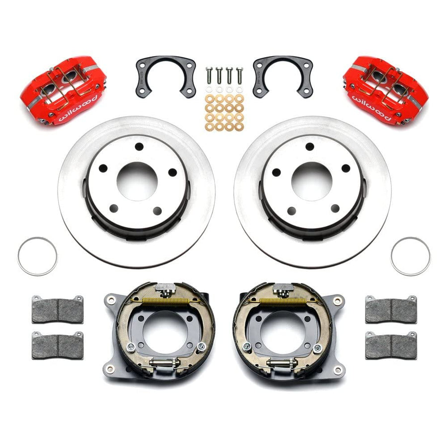 P/S DPL Park Brake Kit, Red