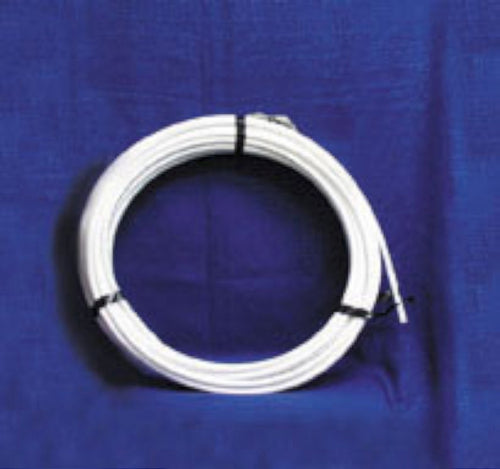 Qestpex Zurn Tubing, White, 1/2" x 100' Roll