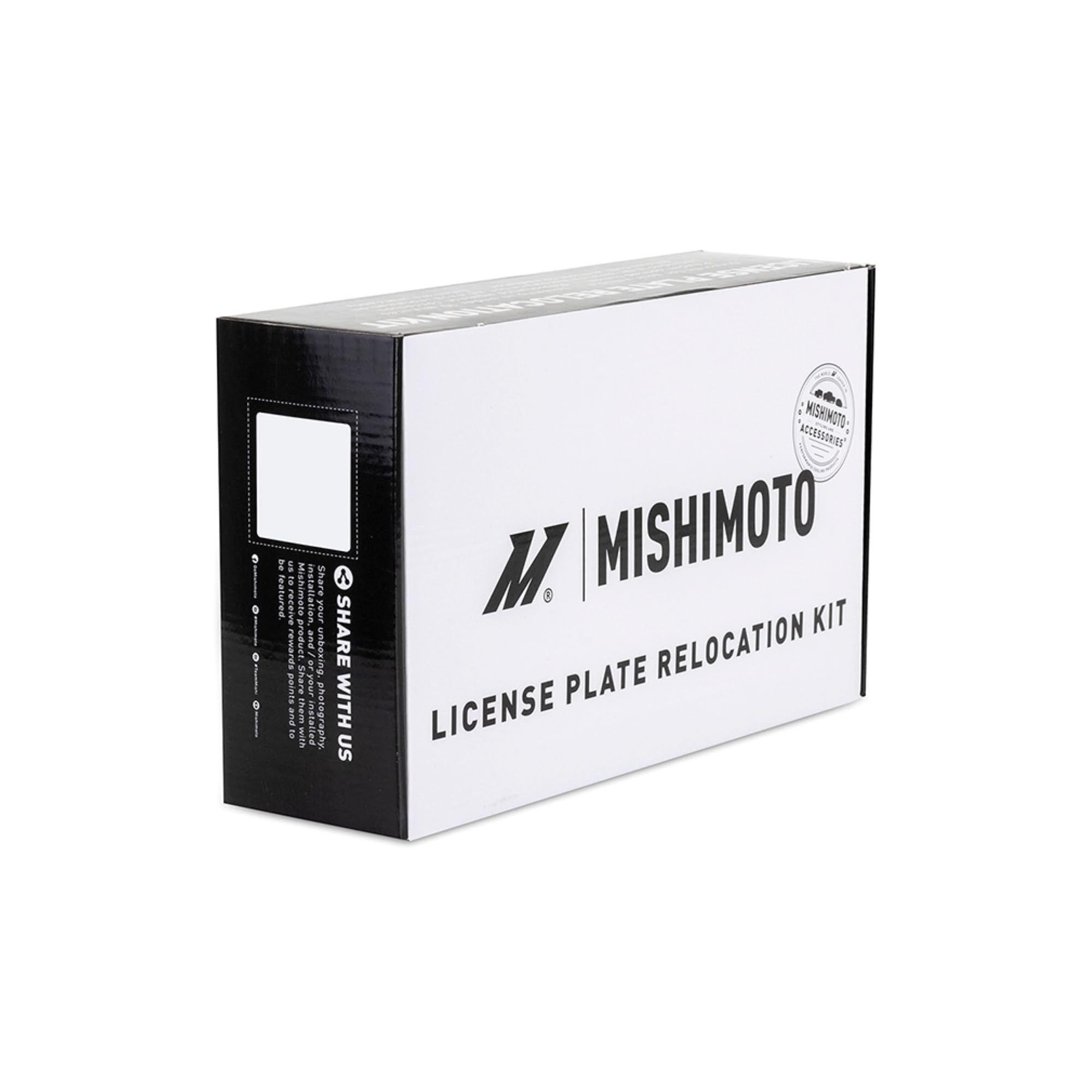 Mishimoto License Plate Relocation Bracket MMLP-F2D-11, Compatible with Ford F-250 & F-350, 2011+