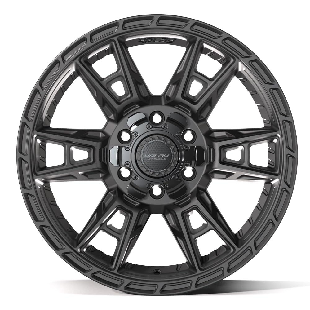 4Play Wheels 4PS20-18090-6D55-18B1: 18X9 Sport2.0 4Ps20 6X135Mm & 6X5.5" +18Et In Matte Black