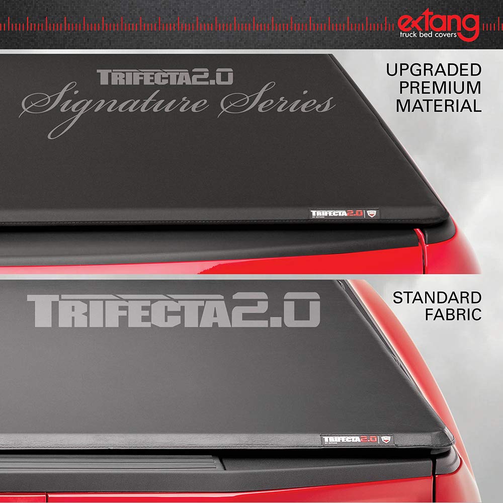 Extang Trifecta Toolbox 2.0 Soft Folding Truck Bed Tonneau Cover | 93455 | Fits 2014 - 2019 Chevy/GMC Silverado/Sierra 1500, 2014-18 2500/3500HD 8' 2" Bed (97.8")