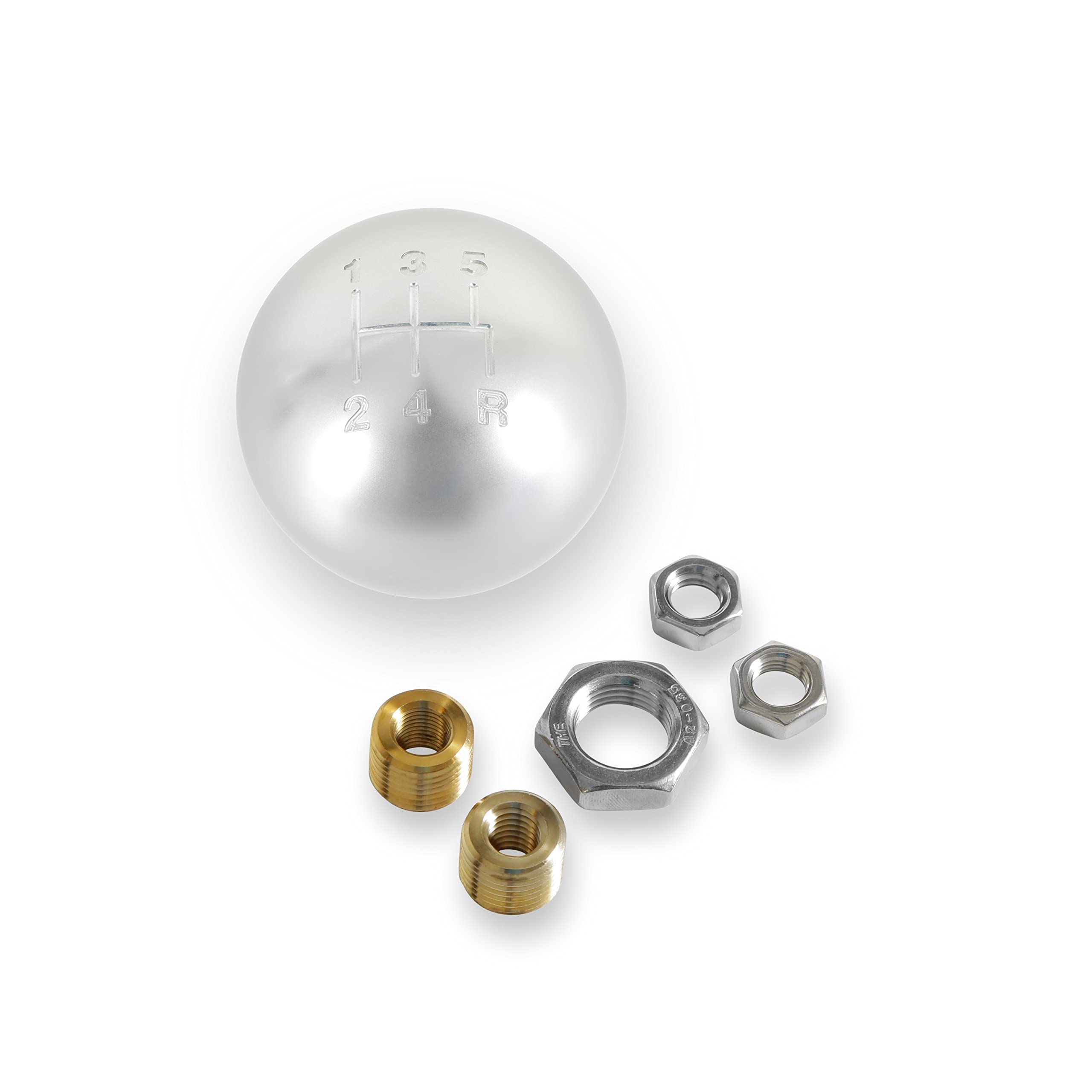 Hurst Billet Shift Knob 163502HST - 5 Speed Pattern - Silver