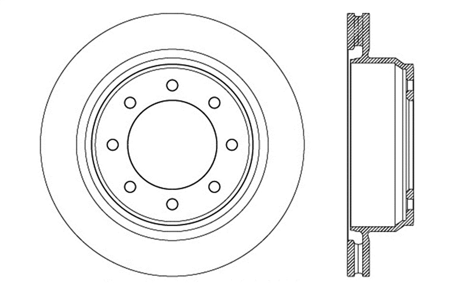 Sport Drilled/Slotted Brake Rotor StopTech 127.42109R (Rear Right), 1 Pack