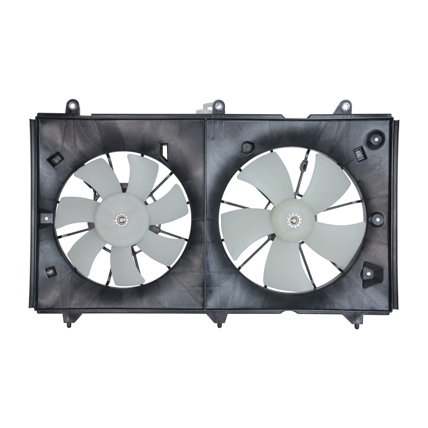 Cooling Fan Assembly TYC 620690 Compatible with 2003-2007 Honda Accord, Black