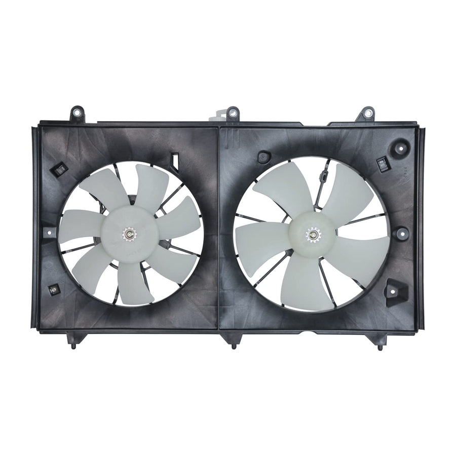 Cooling Fan Assembly TYC 620690 Compatible with 2003-2007 Honda Accord, Black