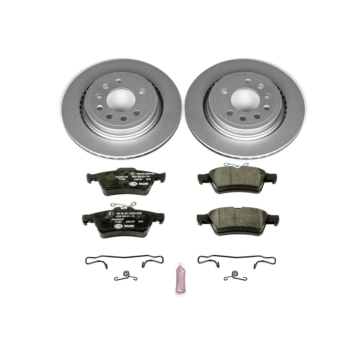 Rear Power Stop ESK5698 Brake Kit For Saab 9-3 2008-2011, Saab 9-3X 2010-2011 [Model Specific]