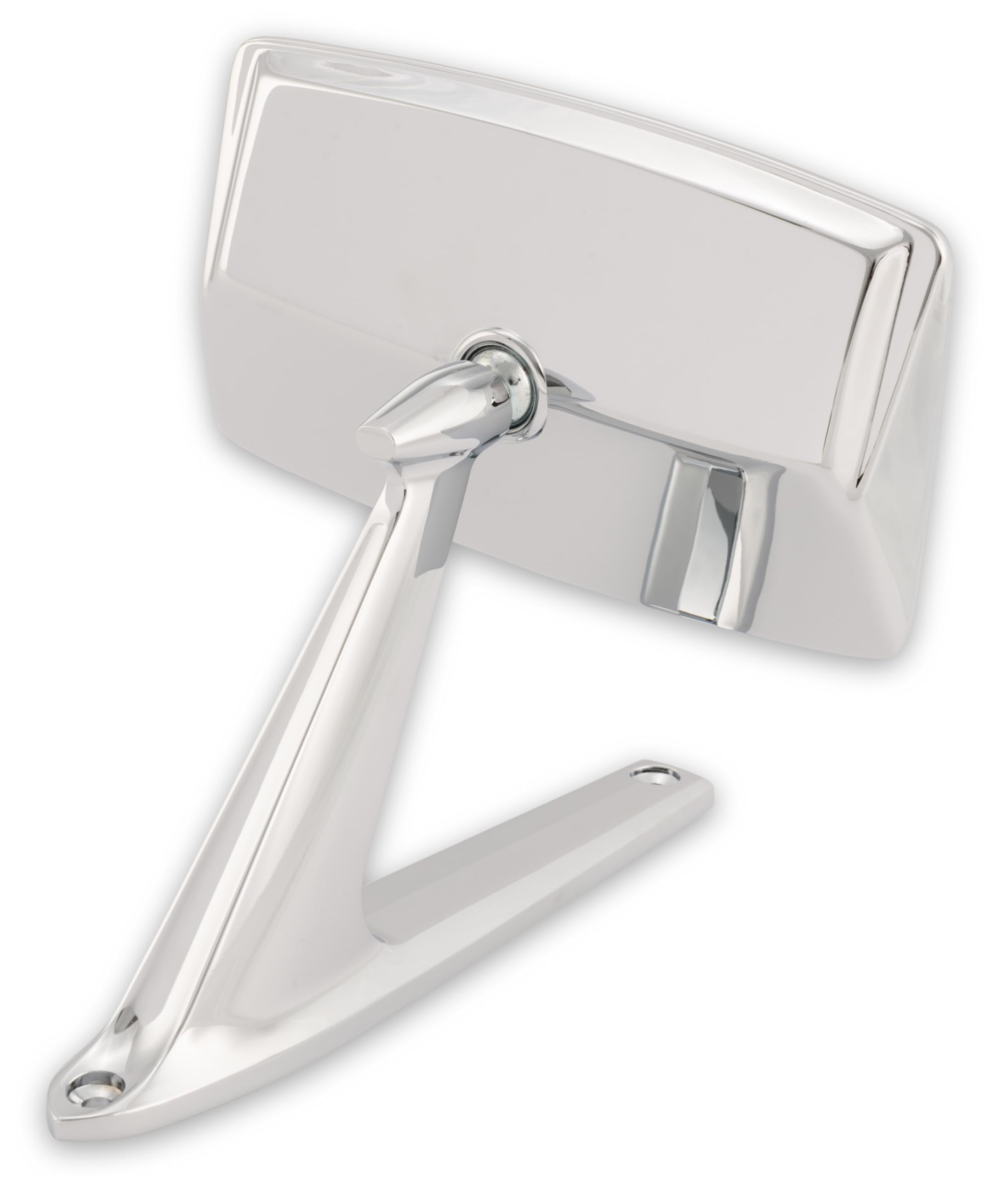 Scott Drake Outside Mirror in a Chrome Finish with Standard Glass for Left or Right Side, Compatible with 1967-1973 Ford Mustang, Model C7AZ-17696-A