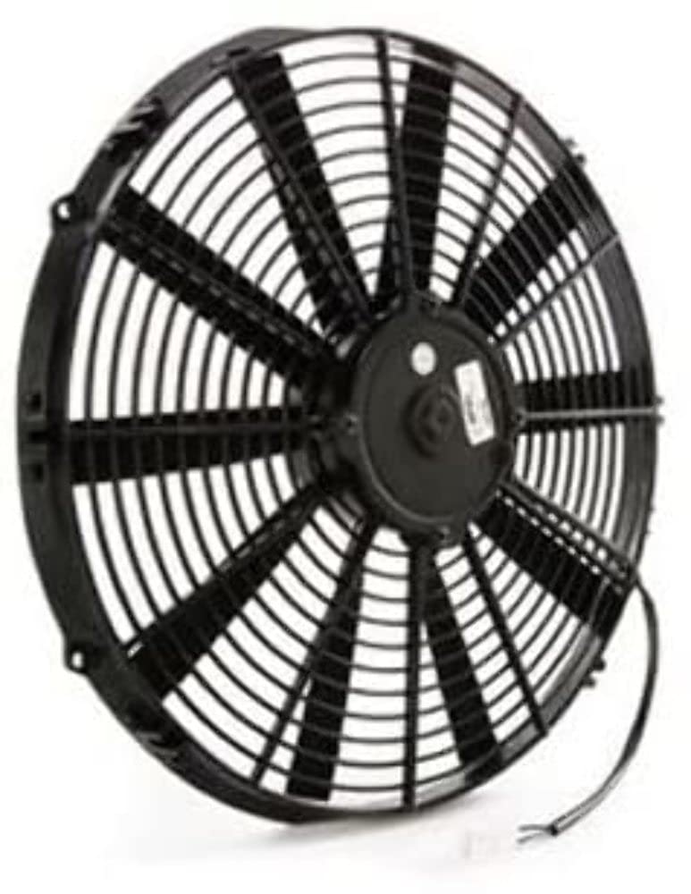 Be Cool 9" High-Torque Euro-Black Electric Pusher Fan 75008