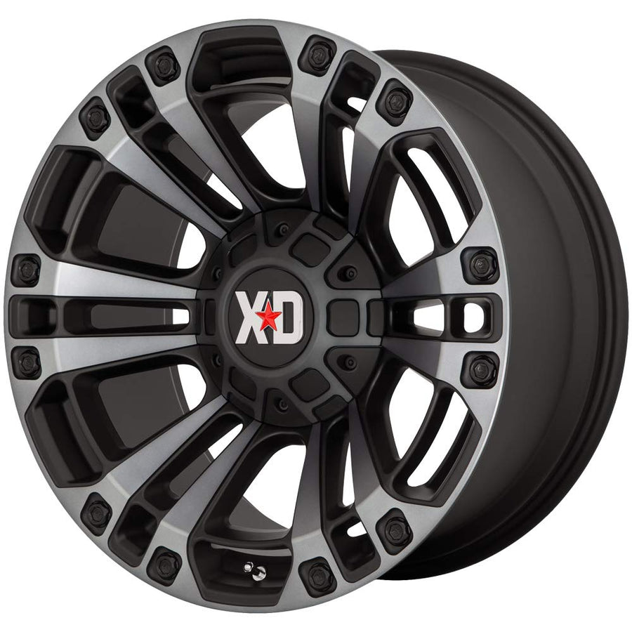 Xd851 XD Series 20x10 8x170-18et Satin Black With Gray Tint Wheel