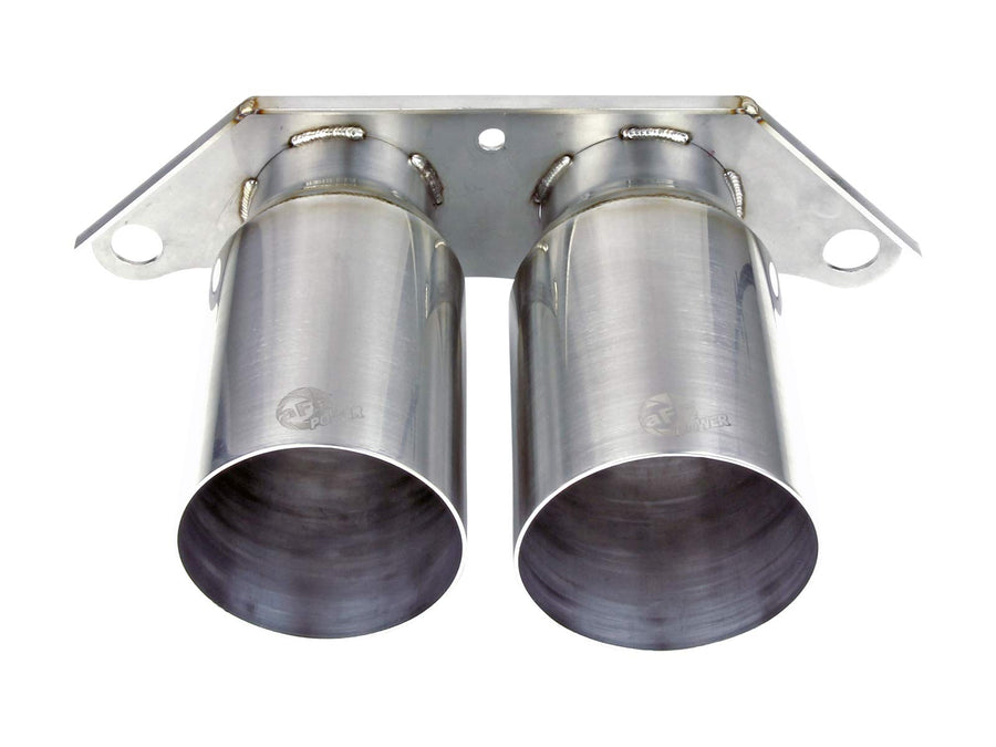 aFe Power MACH Force-Xp 49C36435-H OE Replacement Exhaust Tips for 2014-2019 Porsche 911 GT3, 4", Brushed
