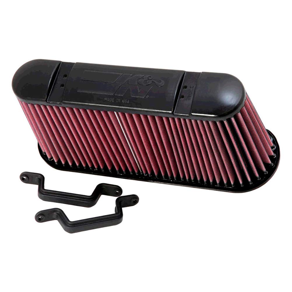 K&N Original High-Flow Lifetime Engine Air Filter: Increase Power & Towing, Washable, Premium, Replacement Air Filter: Compatible with 2007-2009 DODGE (Ram 2500, Ram 3500), E-0784