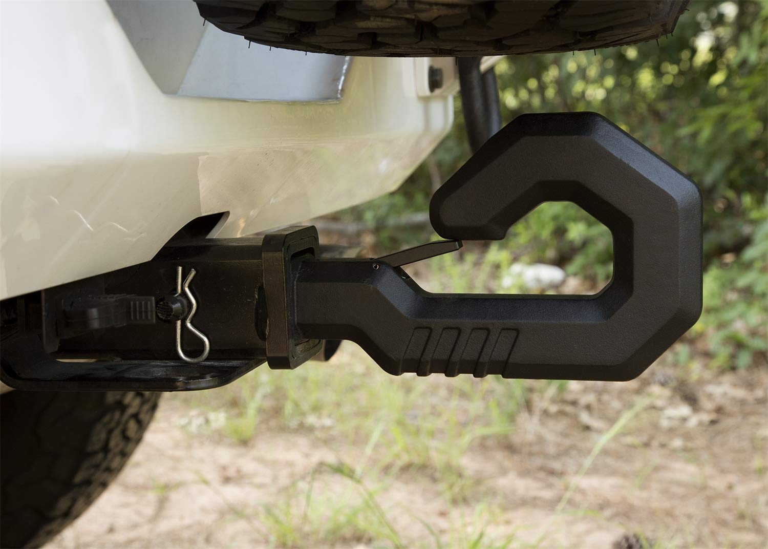 Elite Giga Hook | Rugged Ridge, Black, 2 inch Receiver | 11237.20