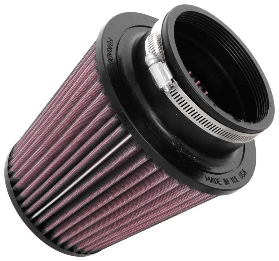 K&N Original High-Flow Lifetime Universal Clamp-On Air Filter: High Performance, Premium, Washable: Flange Diameter: 4 In, Filter Height: 6 In, Flange Length: 1.75 In, Shape: Round Tapered, RU-5060