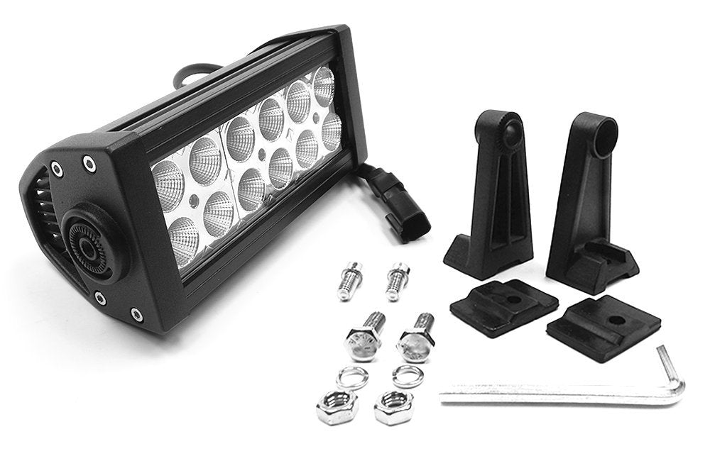 72075 Southern Truck 7.5" 36W LED Light Bar (Str, Dbl Row, Combo Flood/Beam DT Harness 79900/3,600 Lumens)