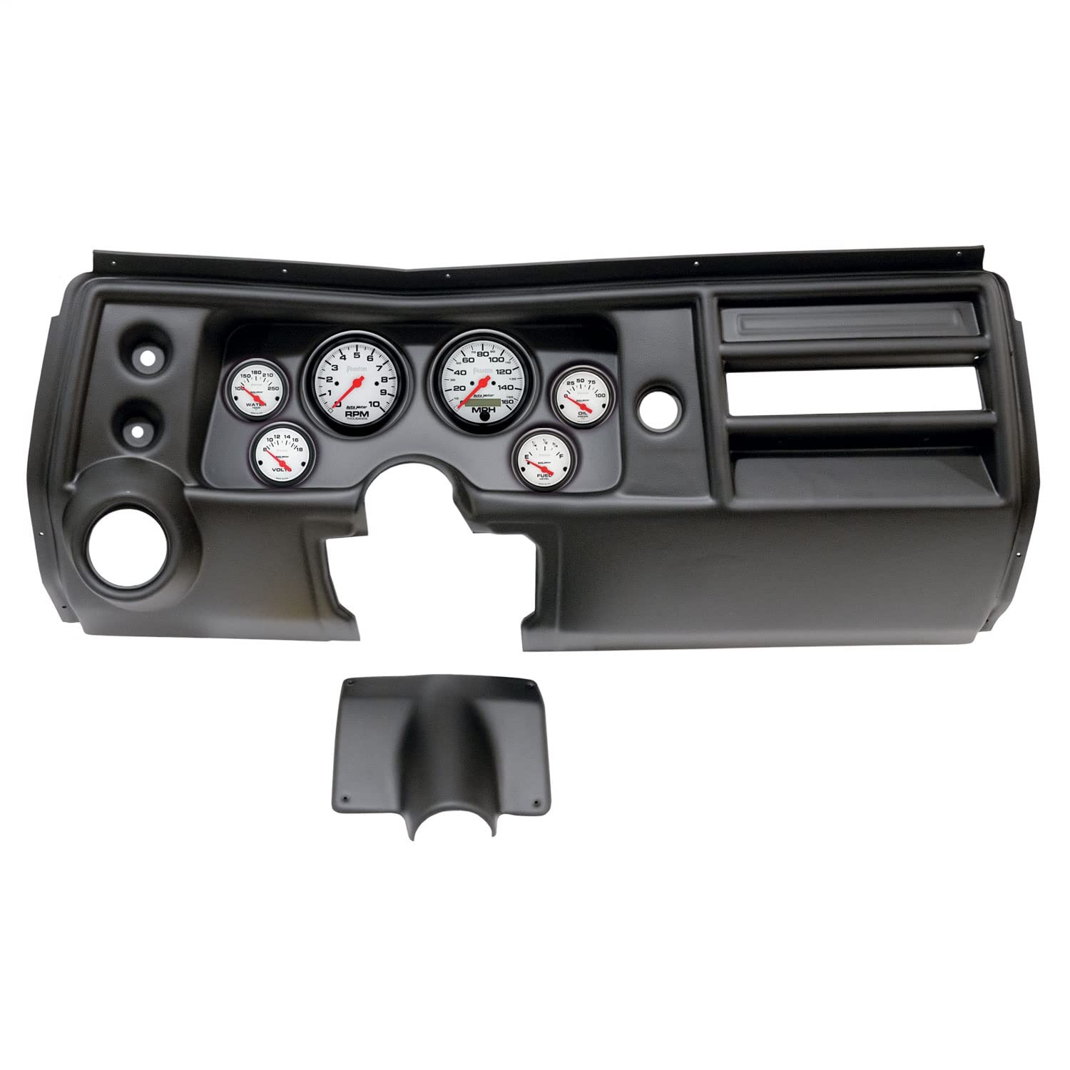 AutoMeter Dash Kit Direct Fit, (3 3/8" X2, 2 1/16" X4), Chevy Chevelle Vent 68, Phantom (2902-09)