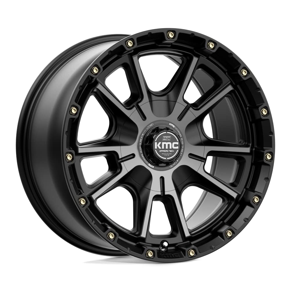 KMC Wheels 17X9 KM100 6X135/5.5 S-BLK GTCC 18MM - KM10079067418