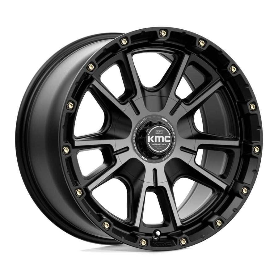 KMC Wheels 17X9 KM100 6X135/5.5 S-BLK GTCC 18MM - KM10079067418