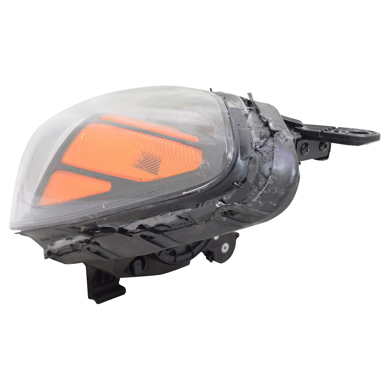 Left TYC Headlight Assembly Compatible with 2015-2016 Kia Forte