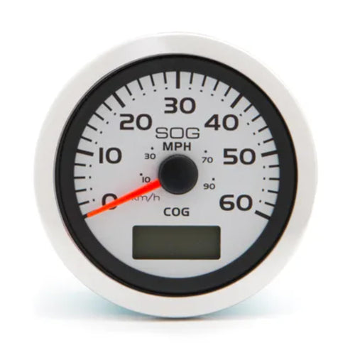 Argent Pro Sierra 781-294-060P Speedo GPS Gauge, 60 mph, 3 inch, Universal, Night Visible